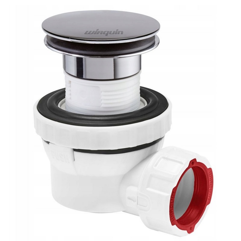 Wirquin Umyvadlový sifon nízký Nano 6.7 chrom 30724228