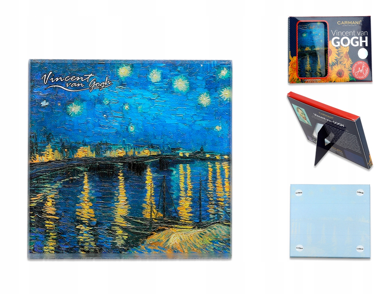 

Podkładka szklana V. van Gogh Nad Rodanem