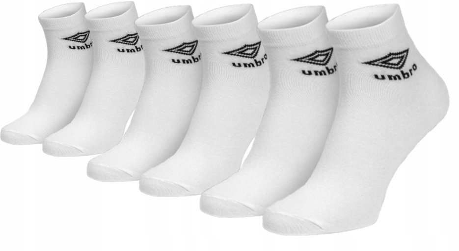 

Skarpety męskie zakostki Umbro 3PAK 39-42 białe
