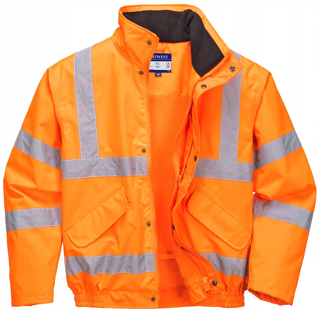 Prodyšná výstražná bunda s síťovanou podšívkou Portwest RT62ORR vel. 3XL