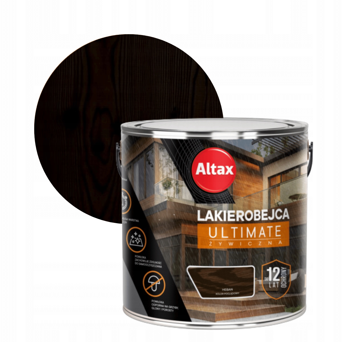 Altax Laková Hmota Ultimate Pryskyřičná 2,5 L Ebenová