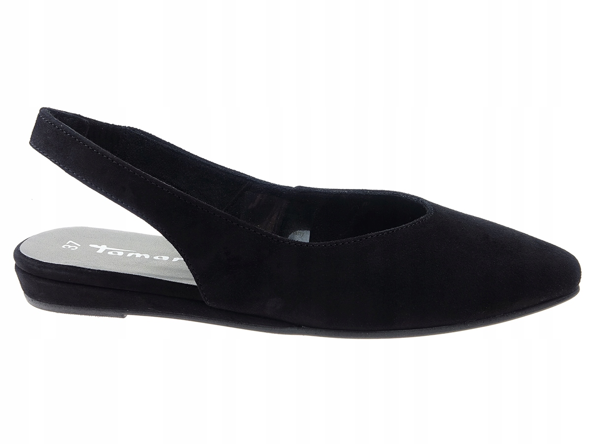 

Tamaris buty balerinki 29406 czarne, welur 38
