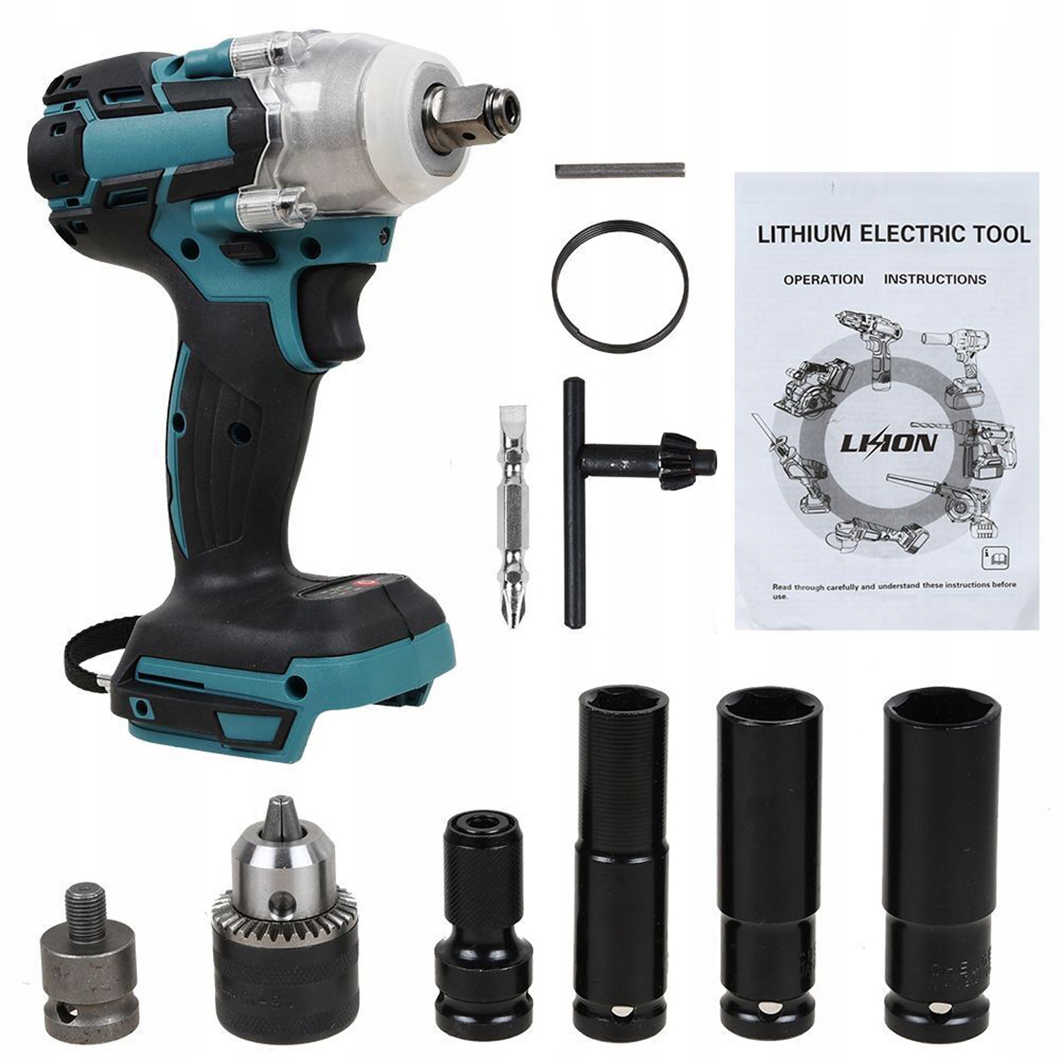 Příklepový Klíč 3000 Ot/min Pro Akumulátorový 18 V