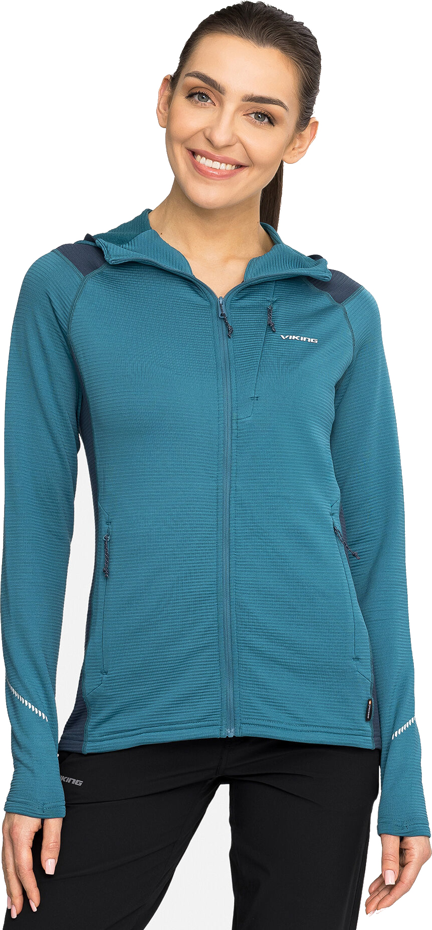 Damska Bluza Techniczna Sportowa Viking Birger Lady Hoodie r. S