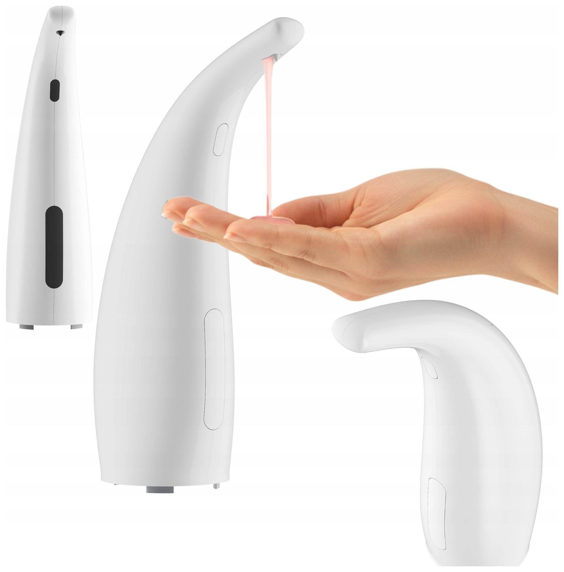 Dávkovač mýdla bezdotykový Bílý Automat, dávkovač s senzorem 300 ml