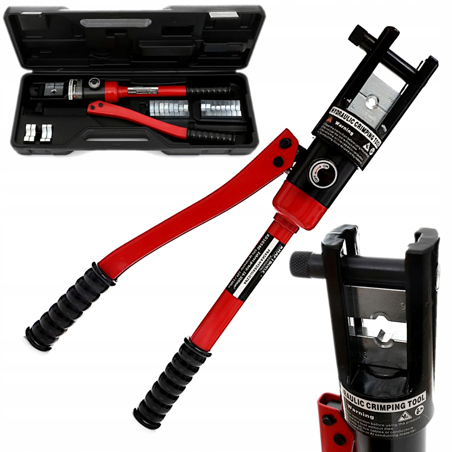 Lisovací Svorka Hydraulická Pro Kabelové Vodiče 16 300 mm²