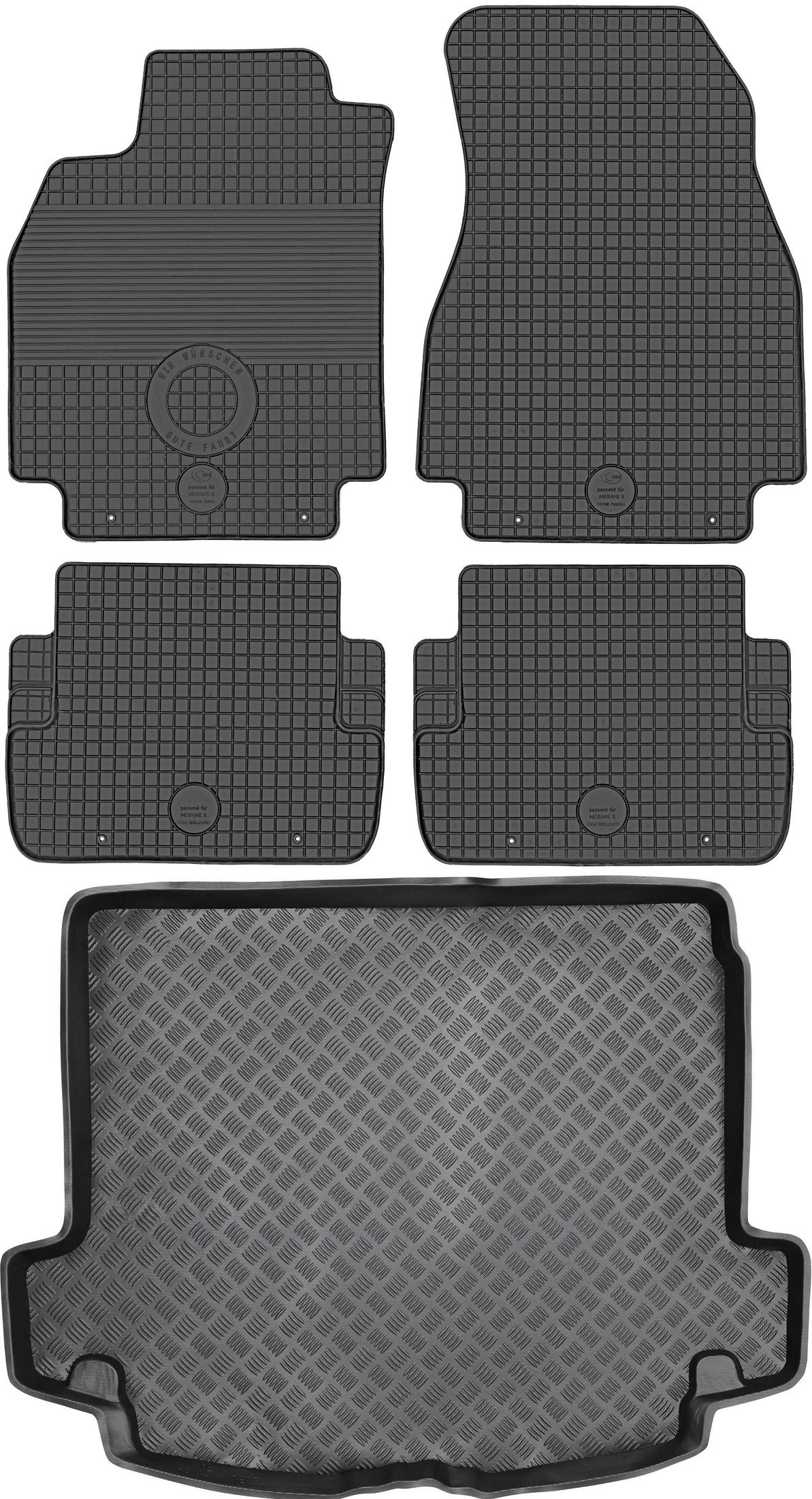 

Renault Megane II Kombi 2003-2008 Wkład i dywaniki