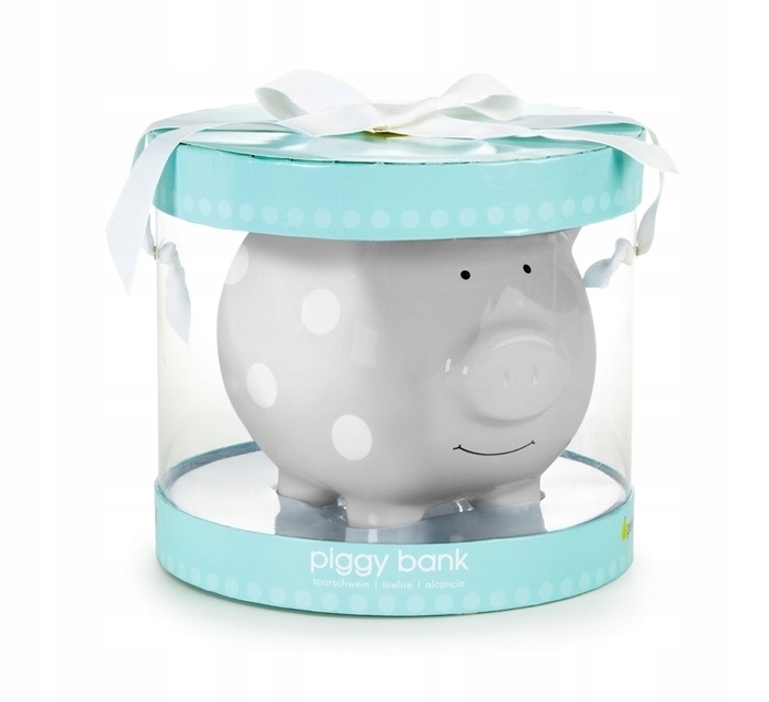 

Pearhead Skarbonka dla Dziecka Świnka Grey