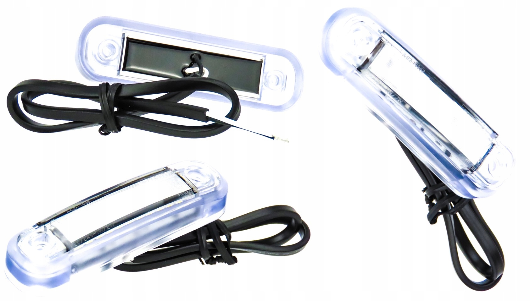 LAMPA LED OBRYSOWA BIAŁA PRZYCZEPY NACZEPY DIODOWA