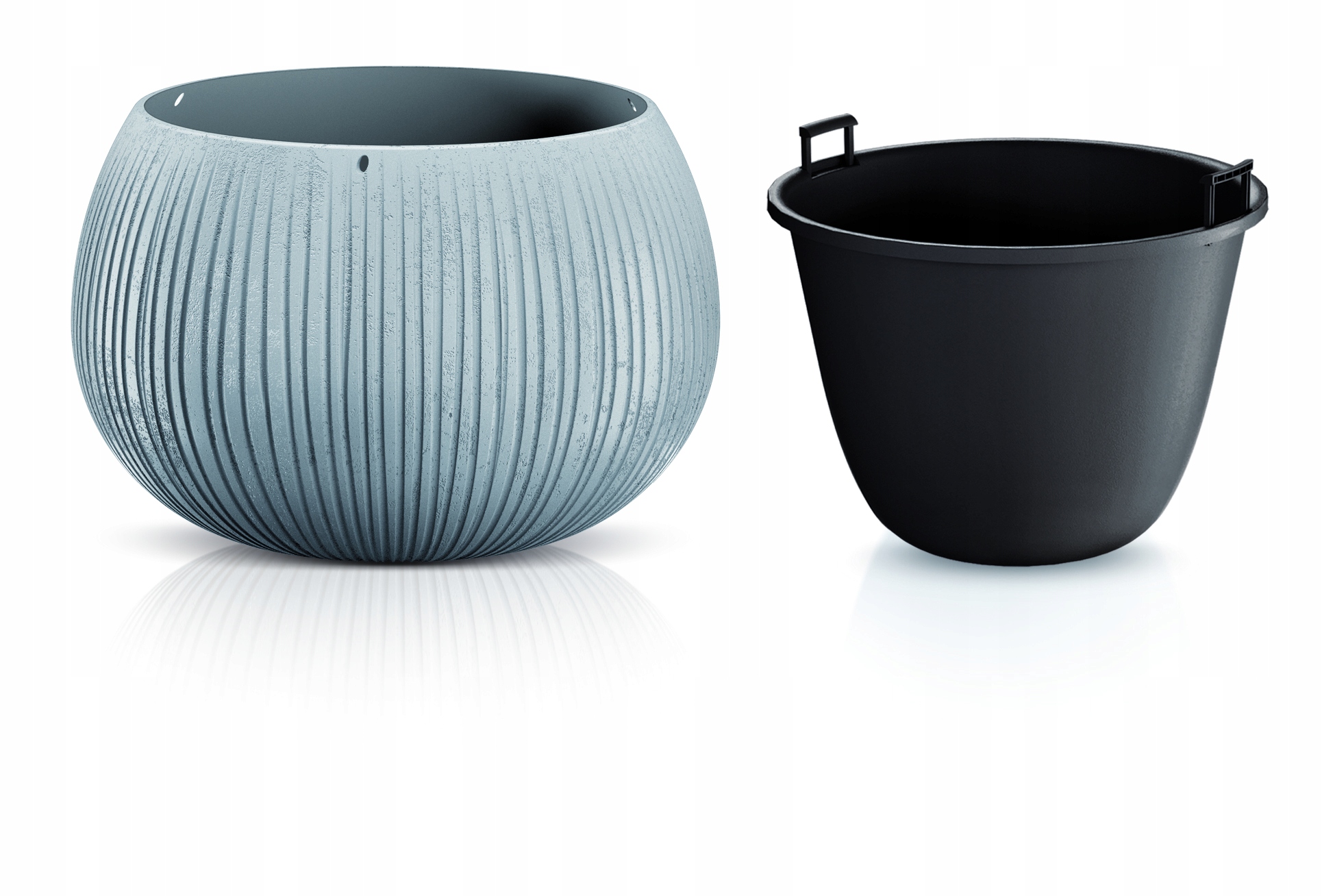 

Donica kula Beton Bowl DKB150 + wkład śr.15cm