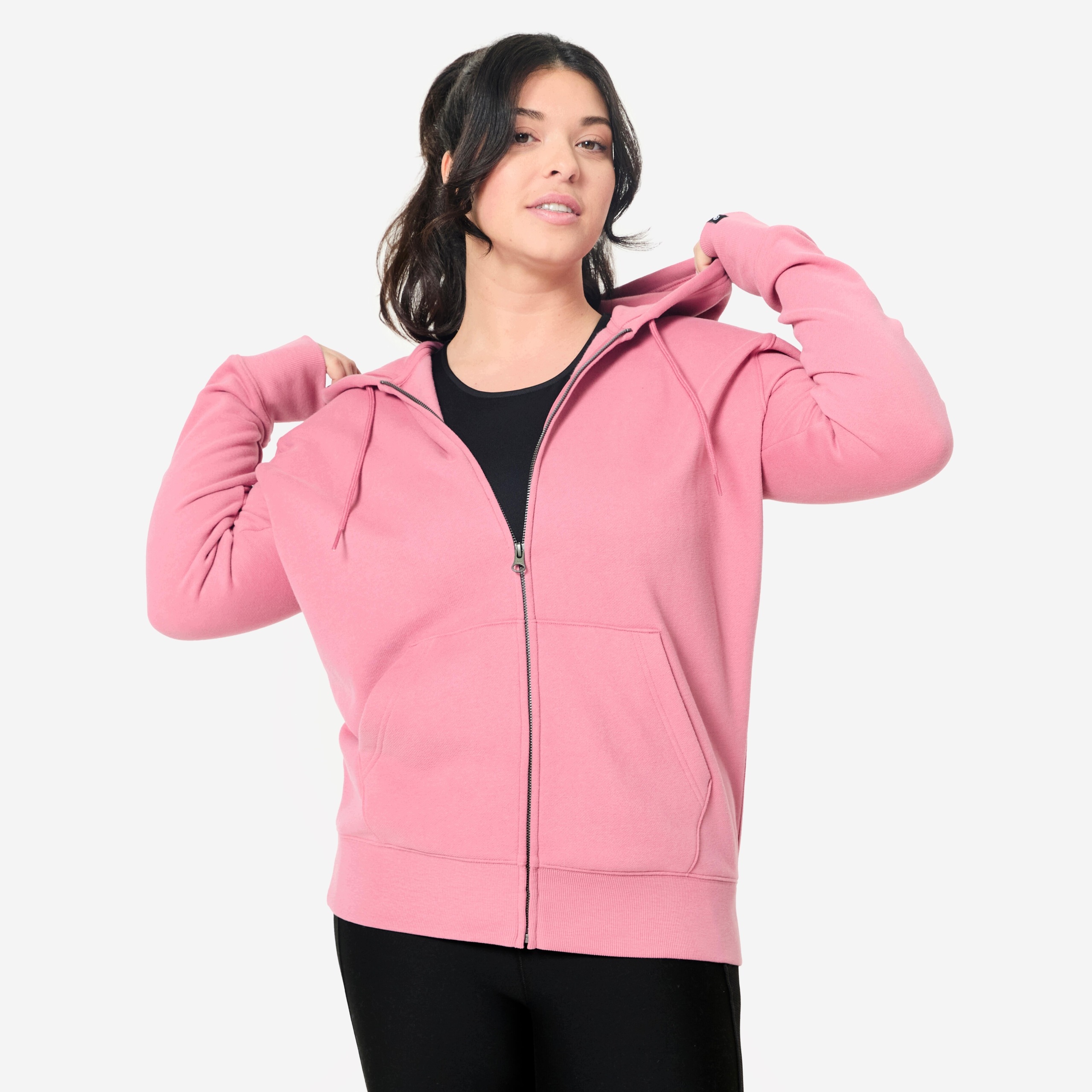 Bluza na zamek damska Domyos Gym & Pilates