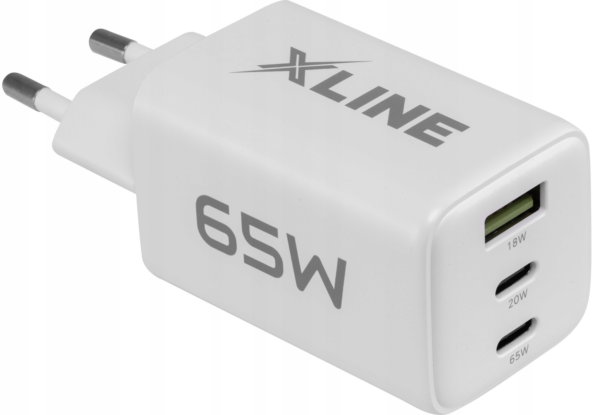 Ładowarka sieciowa Xline WCG653W 65W Gan Biały