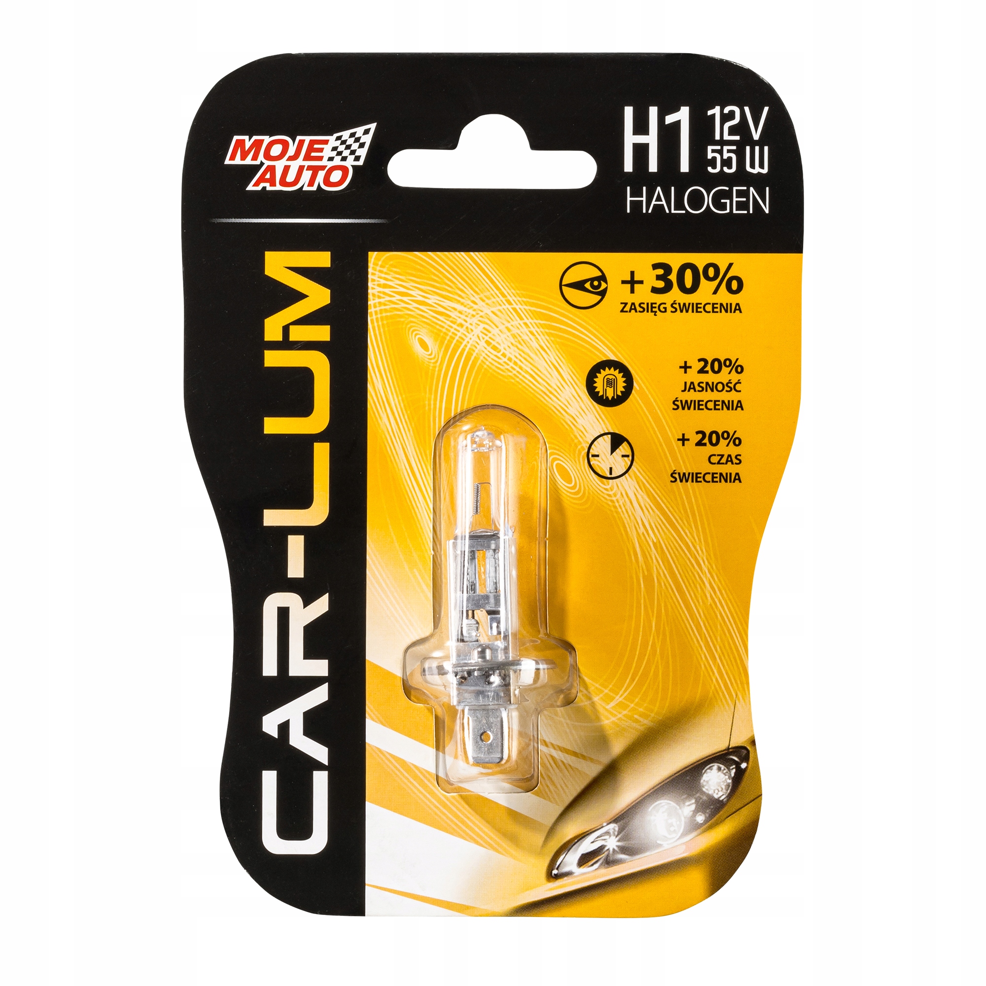 

Moje Auto Żarówka Halogenowa 12V H1 55W