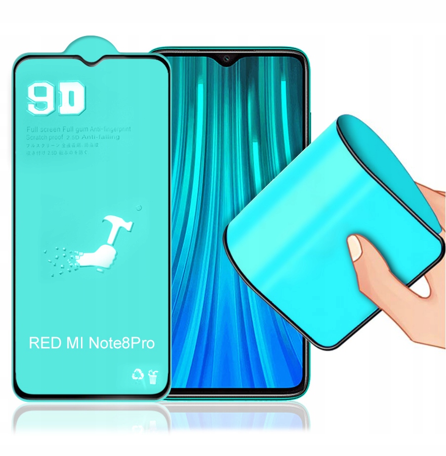 

Szkło Ceramics Glass Hydrogel 9D Redmi Note 8 Pro