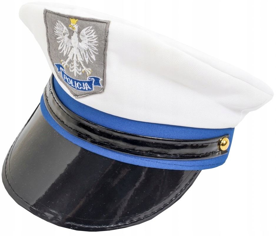 

Czapka Policjanta Policjant Kapelusz Strój Bal
