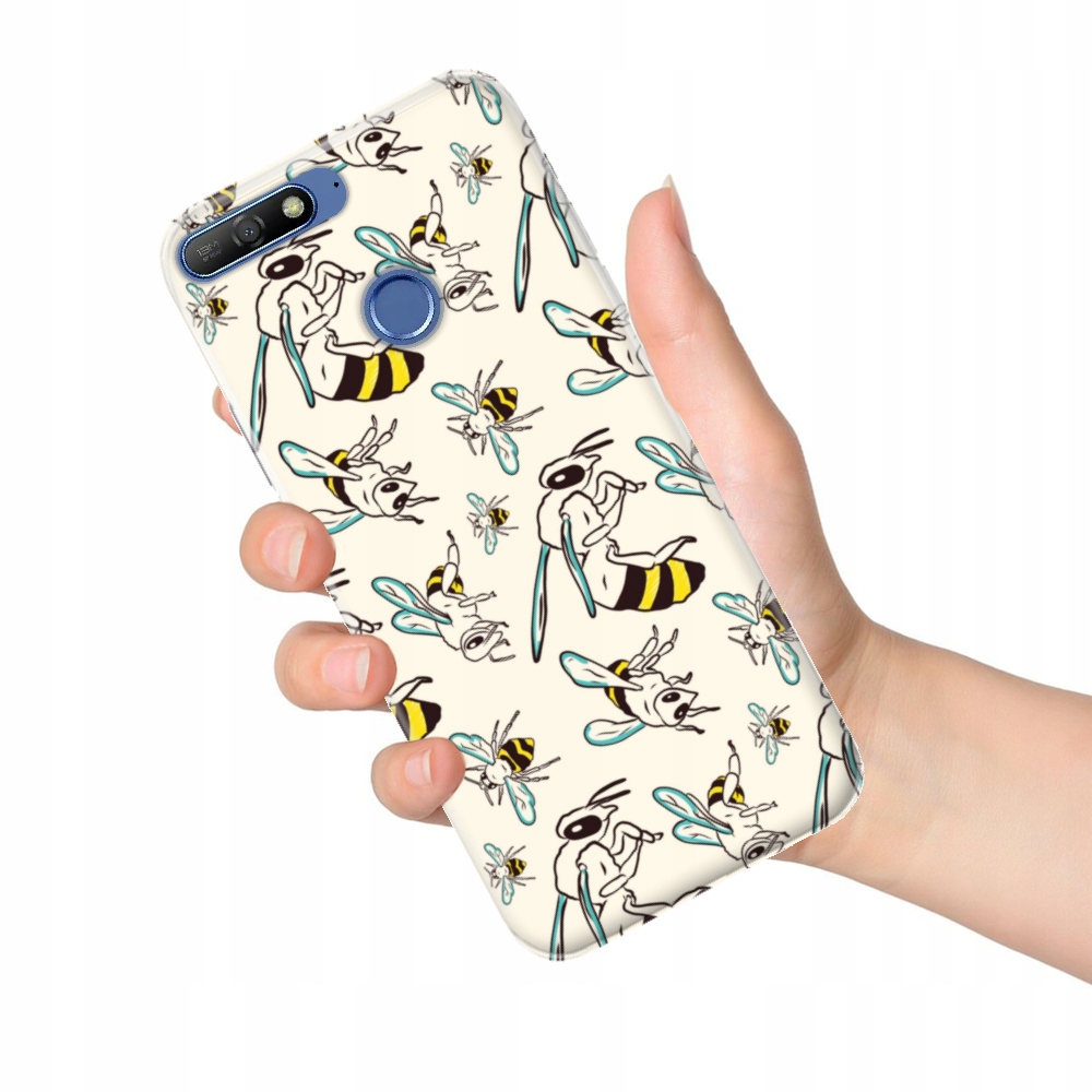 

Etui do Huawei Y6 Prime 2018 wzory Owady obudowa