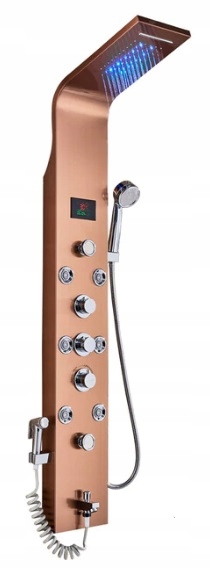 Panel prysznicowy LED prysznic wodospad hydromasaż Marka QY