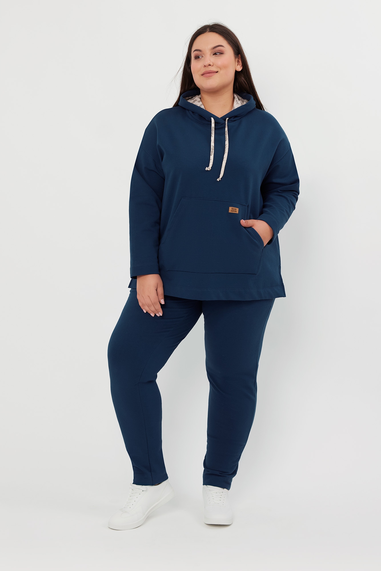 Dámská Mikina s dlouhým rukávem, velikost XL Italian Fashion