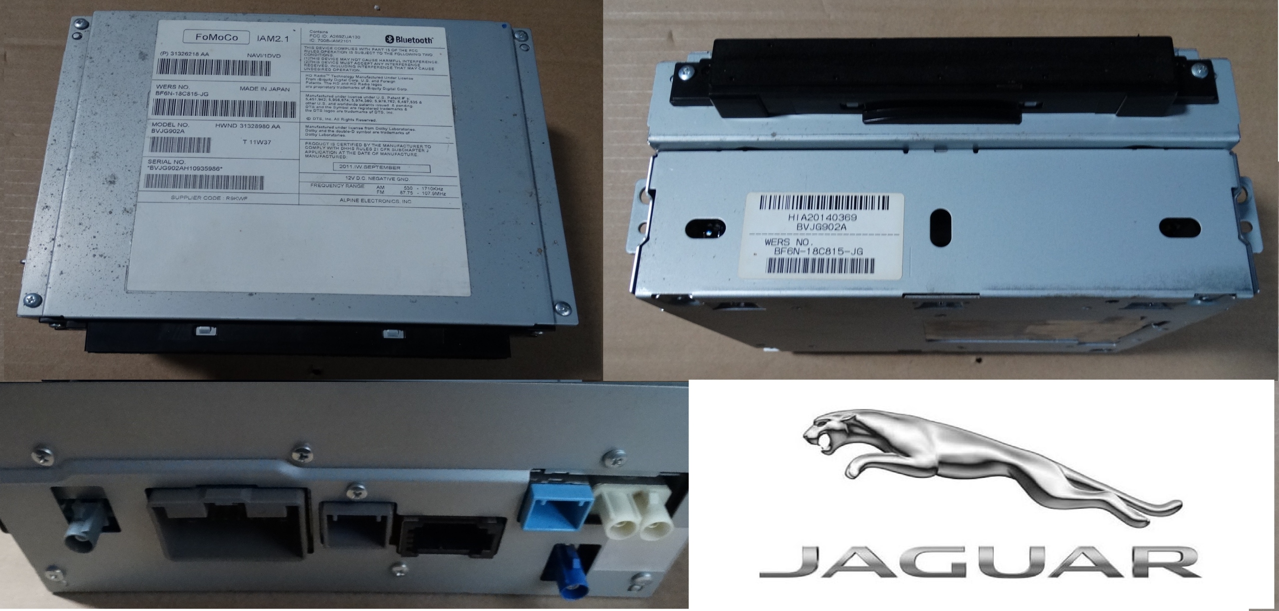 IDEALNE RADIO NAVIGACJA JAGUAR XJ X351 1 9
