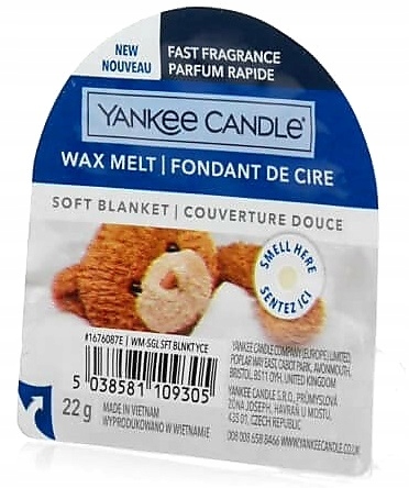

Yankee Candle wosk zapachowy Soft Blanket 22g