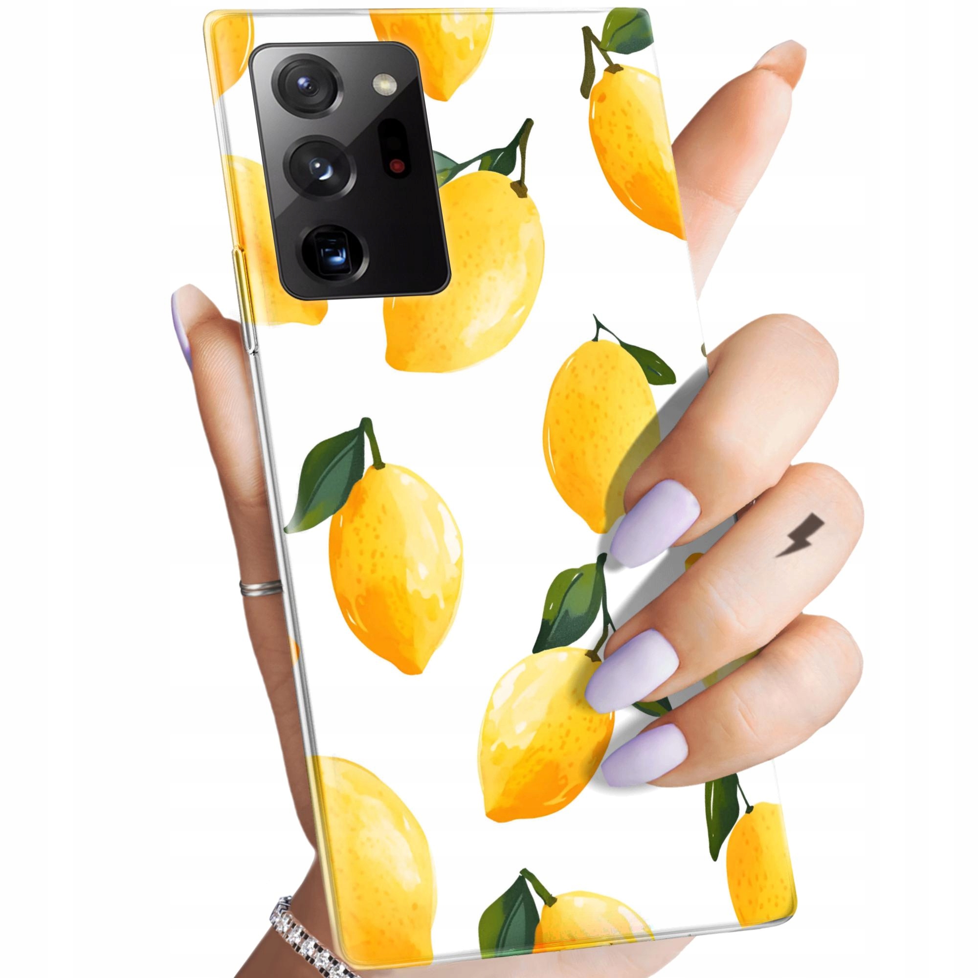 Etui Do Samsung Note 20 Ultra 20 Ultra 5G Cytryny Cytrynki Cytrusy