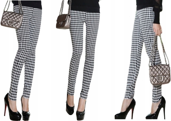 

Polskie Legginsy leginsy Pepitka Wyszczuplające 44