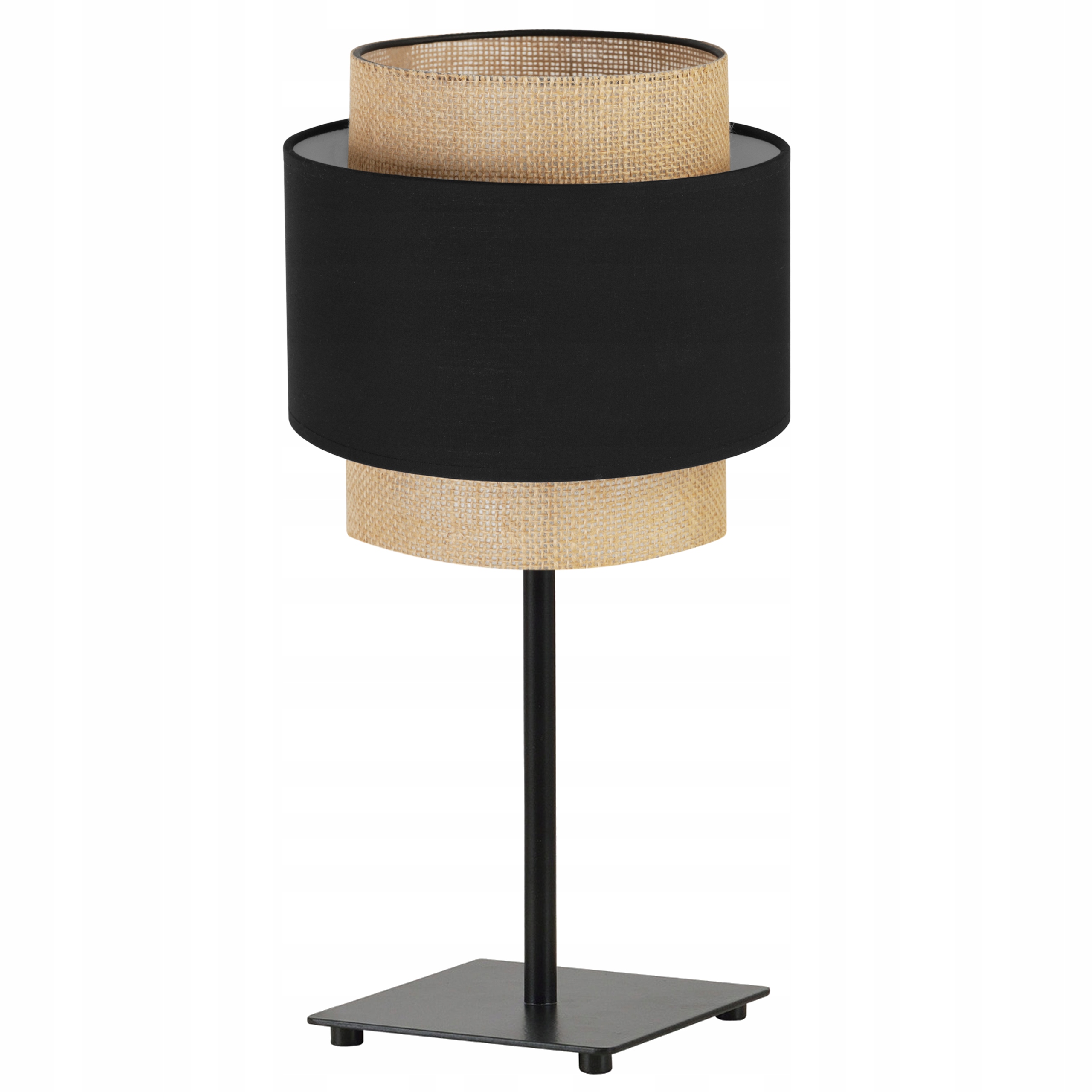 

Lampa Stołowa Nocna Abażur Boho Juta 20 CM