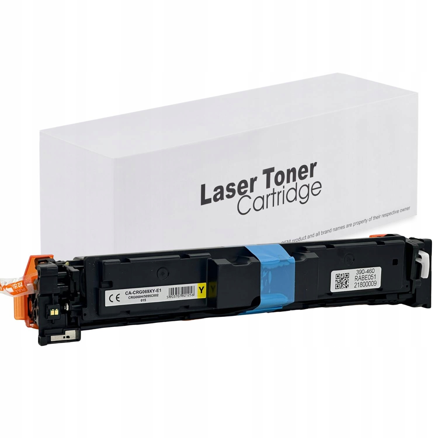 2 x Toner do Canon CRG-069H MF752Cdw MF754Cdw LBP673Cdw żółty Yellow 5.5k