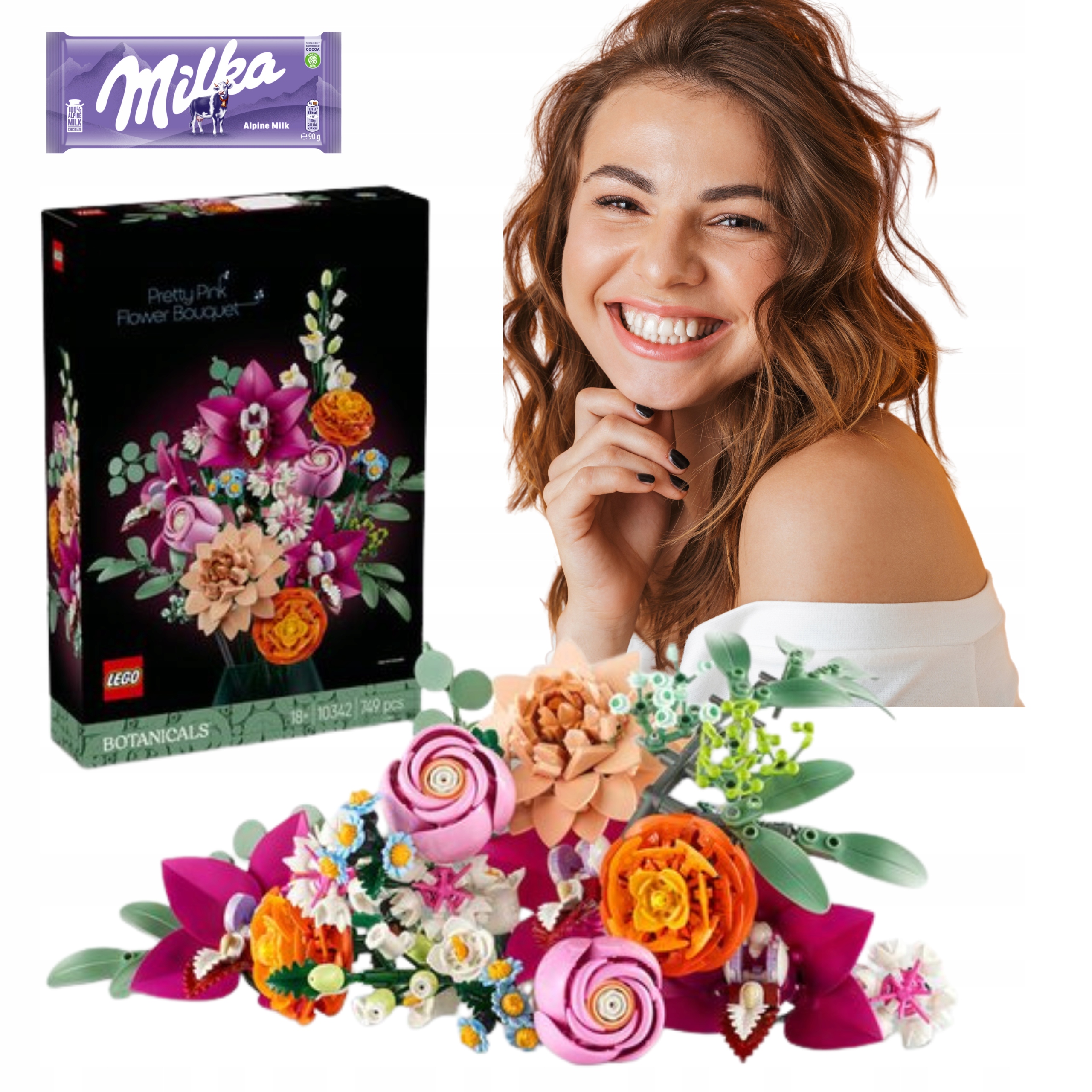 Na Walentynki Dla Dziewczyny Lego Botanicals 10342 Icons