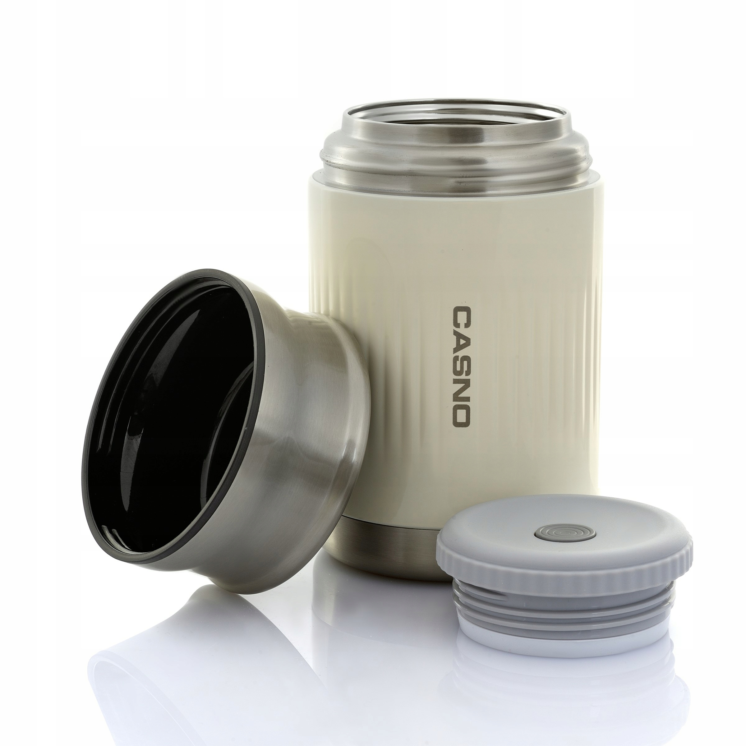 Termos Obiadowy Casno Marapi 750 ml Biały