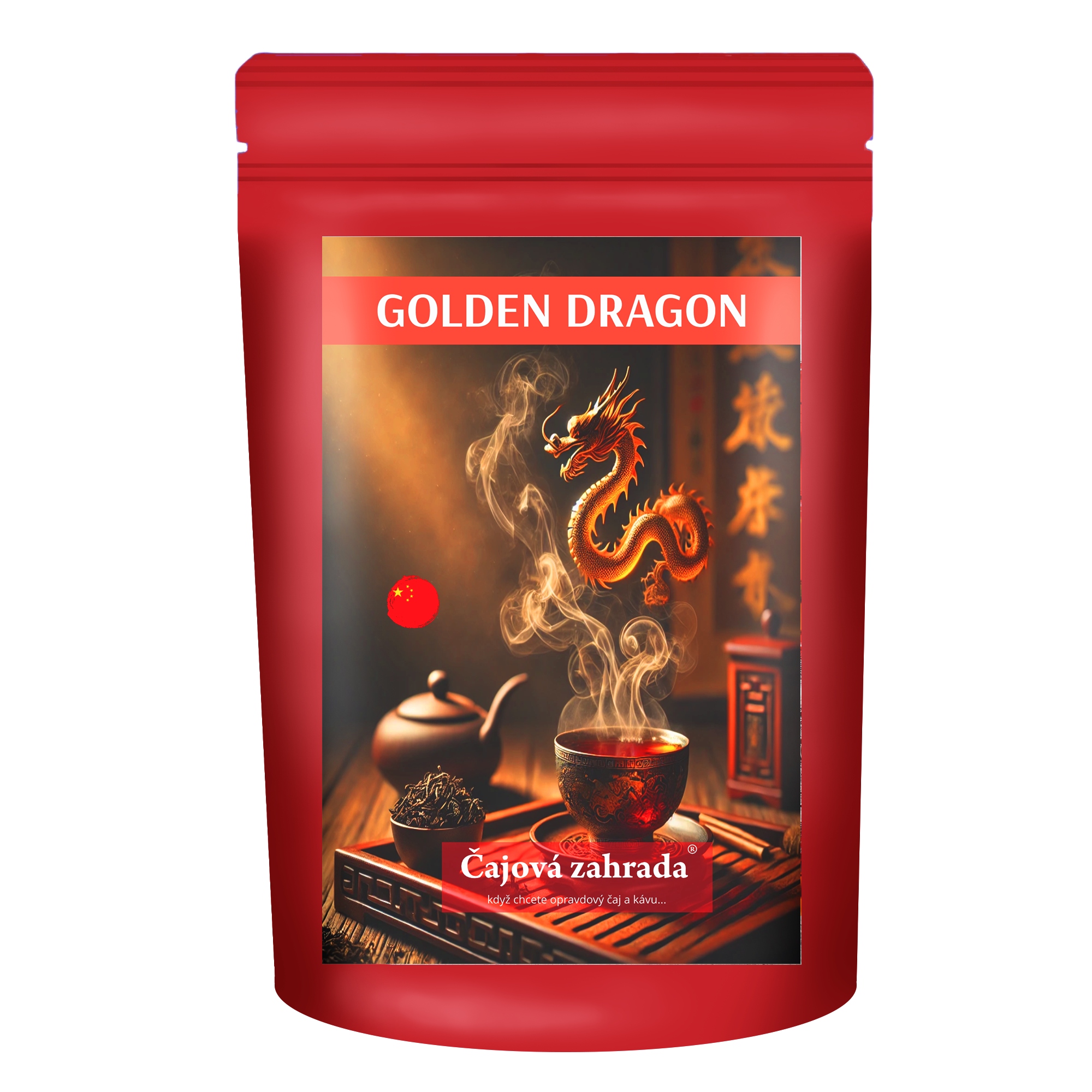 Levně China Golden Dragon černý čaj Varianta: černý čaj 500g