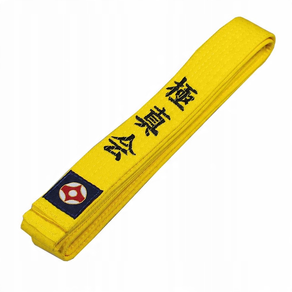 

Pasy Pas Do Kyokushin Karate Żółty 240 cm
