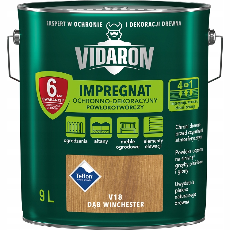 

Vidaron Impregnat V18 Dąb Winchester 9L