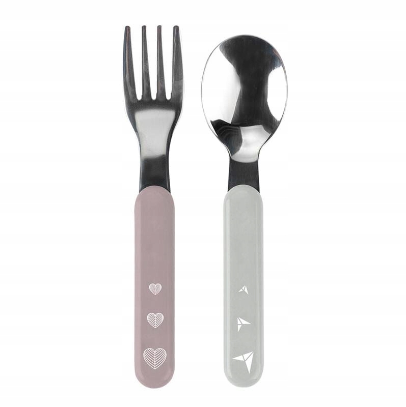 

Babyono Łyżka Widelec Ze Stali Szlachetnej 1065/02