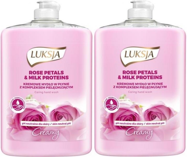

Mydło w płynie Luksja różany 500ml x 2