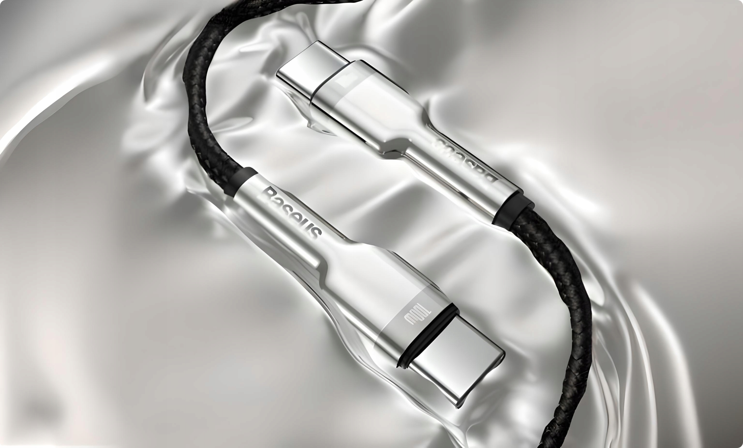 BASEUS KABEL USB-C SZYBKIE ŁADOWANIE PRZEWÓD TYPE-C PD 100W QC 4.0 5A 1M Marka Baseus