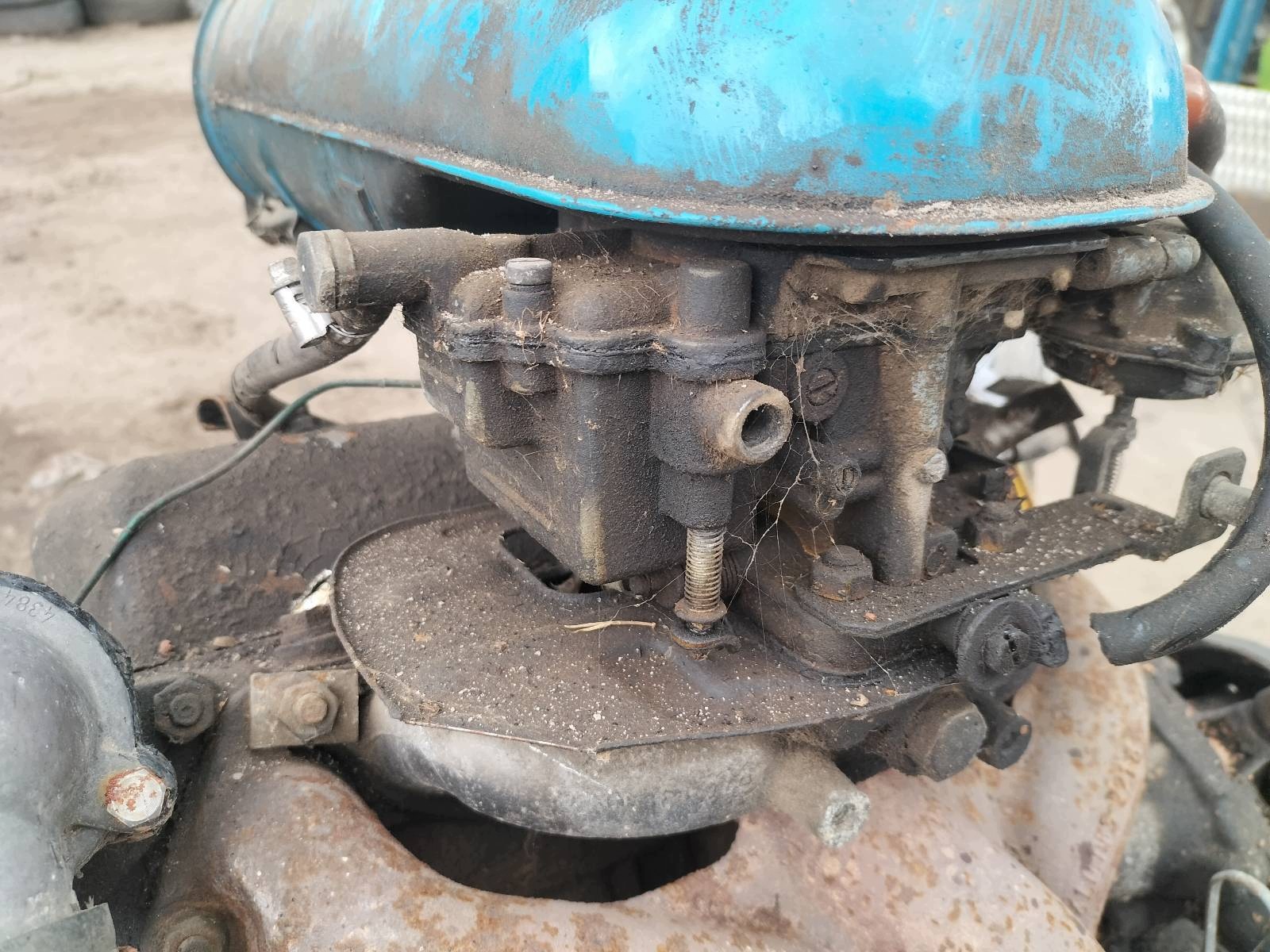 engine petrol + complete OSPRZET + gearbox SKODA 105 S and 1.0 8V