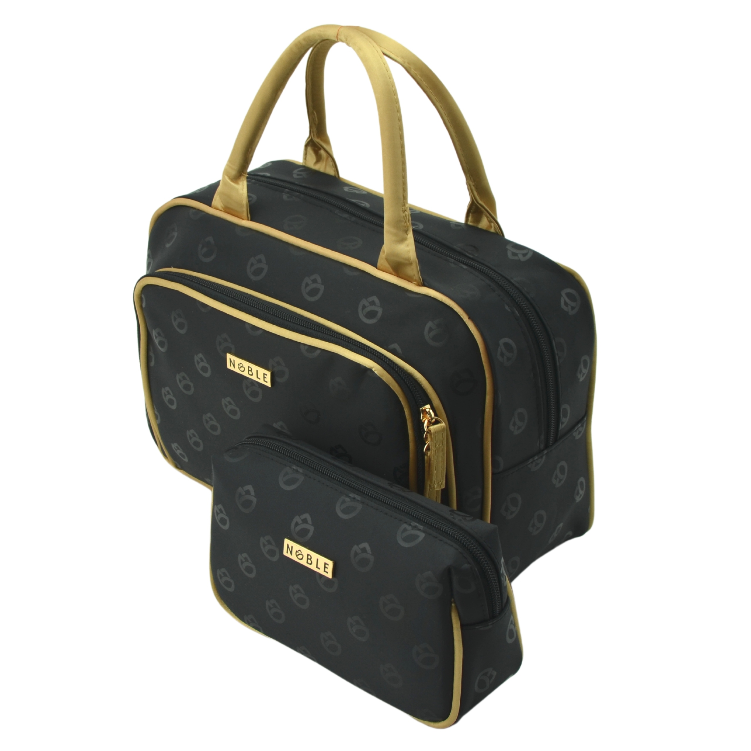 Sada kosmetických taštiček Velká malá dámská cestovní kosmetická taška na kosmetiku Noble