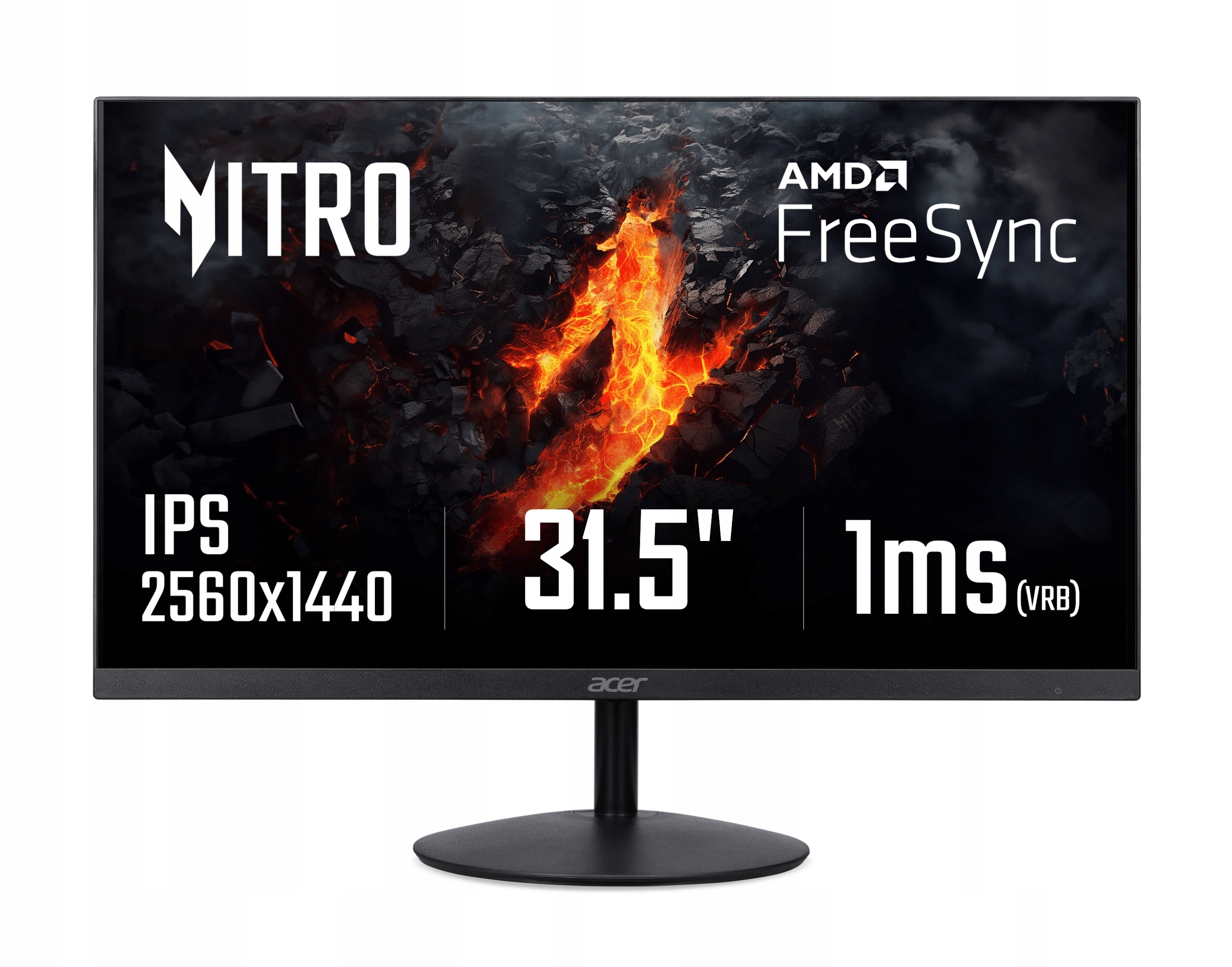 Monitor Led Acer SH322QU 32" 2560x1440 px Ips/pls Usb-c Reg wysokości