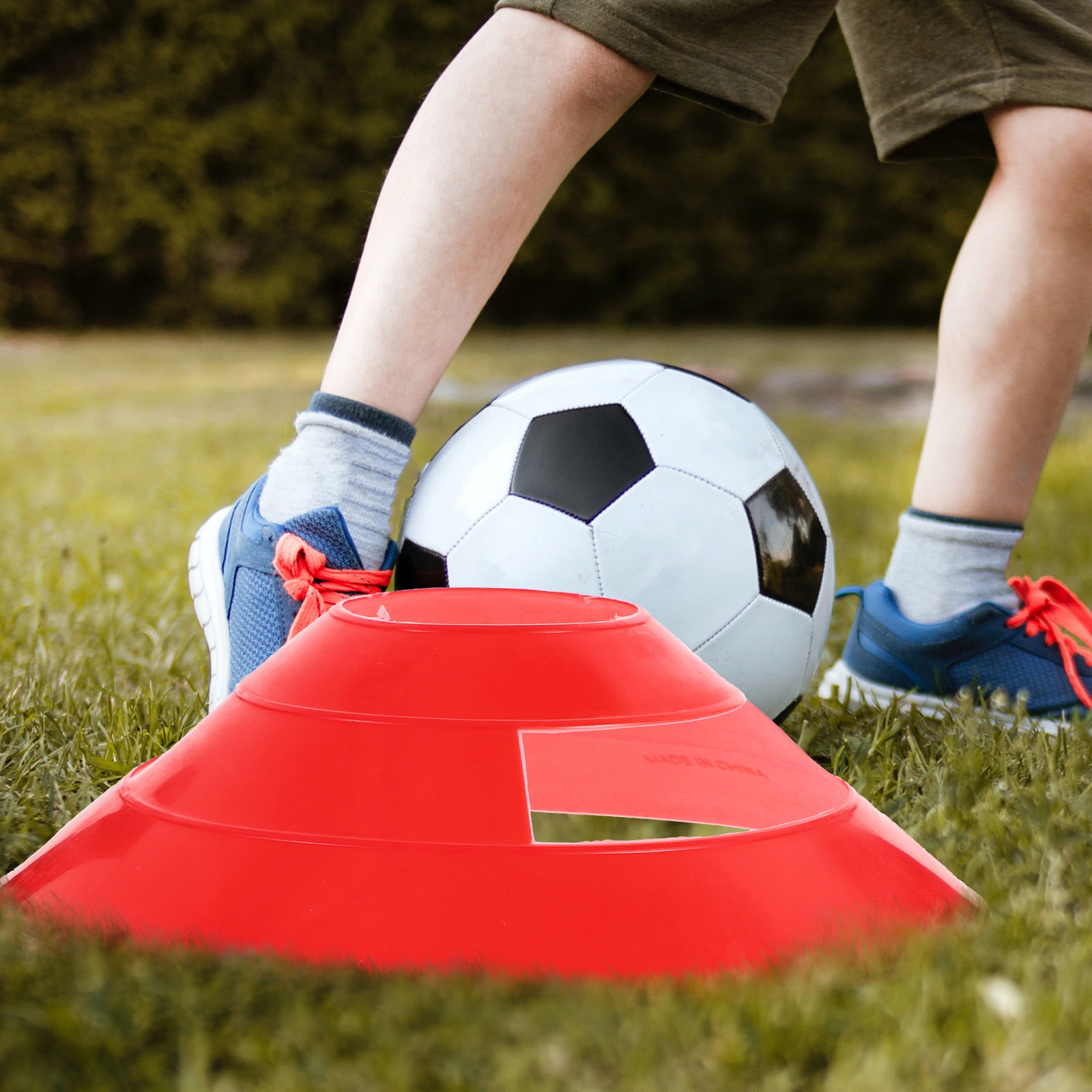 STOŻEK DO PIŁKI NOŻNEJ SPORTOWE STOŻKI TRENINGOWE OKRĄGŁE PIŁKA NOŻNA Model 50097354