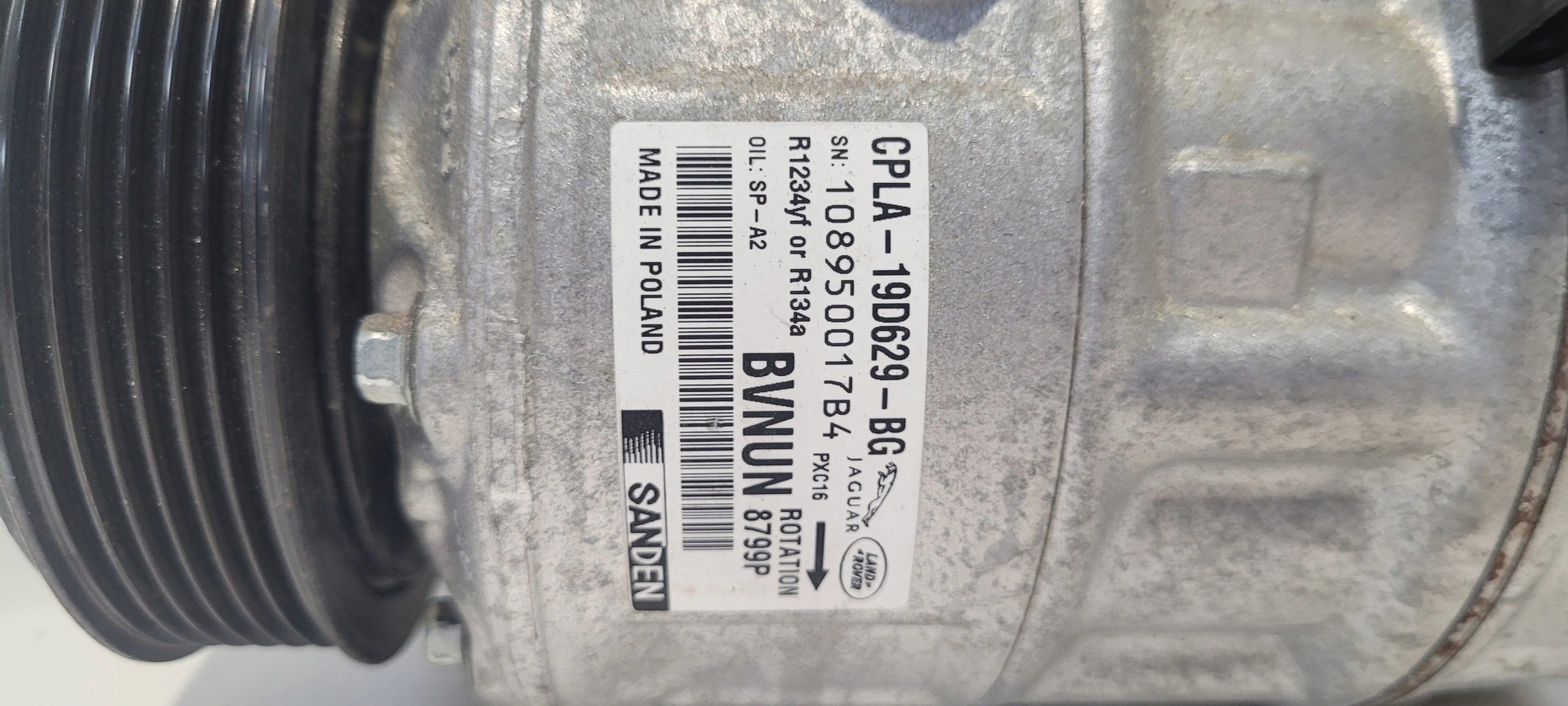 kompresor klimatizaci LAND ROVER CPLA-19D629-BG