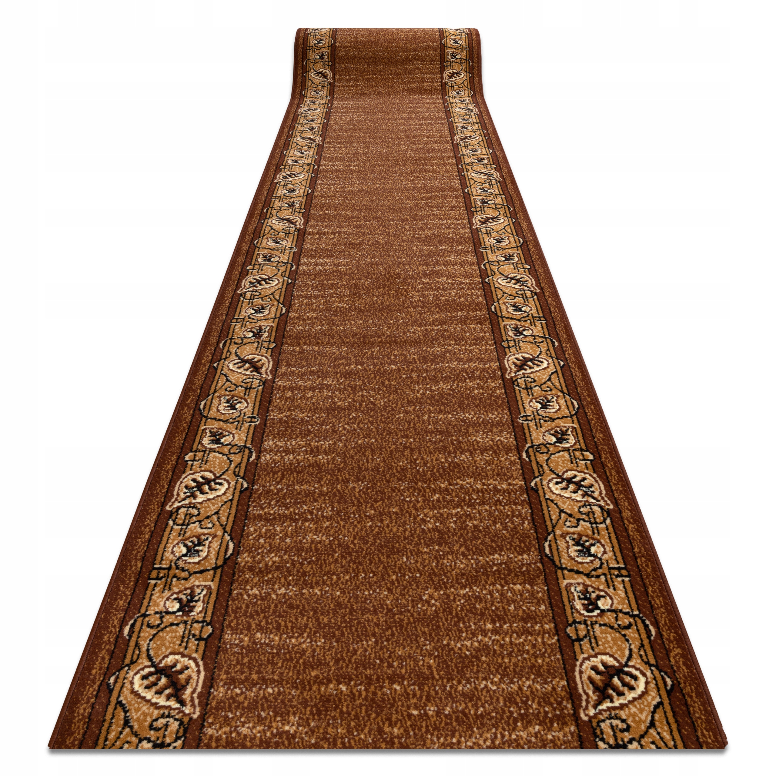

Chodnik Bcf 70 cm Feliks brąz Liście Ramka *Q087