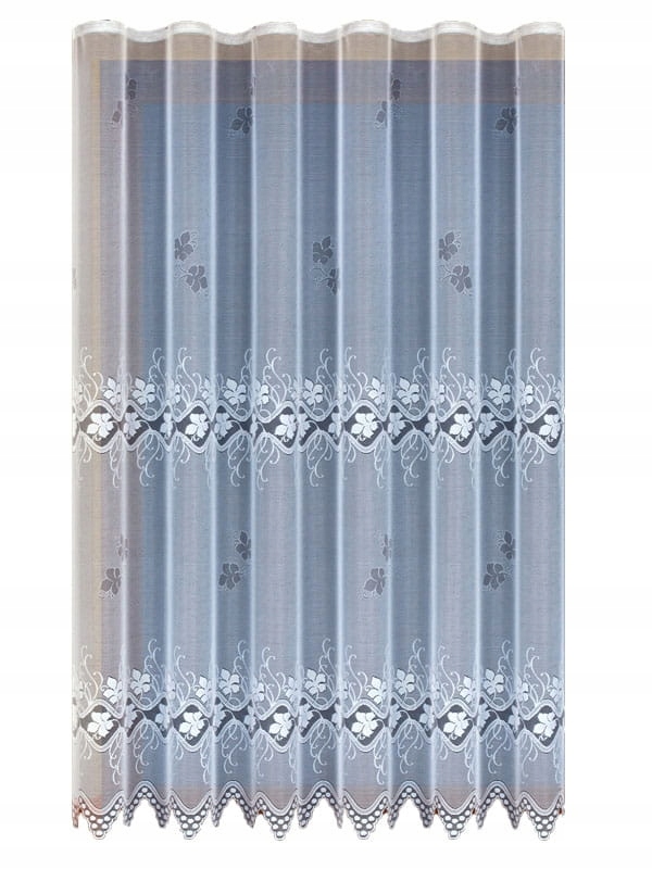 Mg Záclona 22257 žakárový balkon 200 x 240 cm připravený s páskou pol