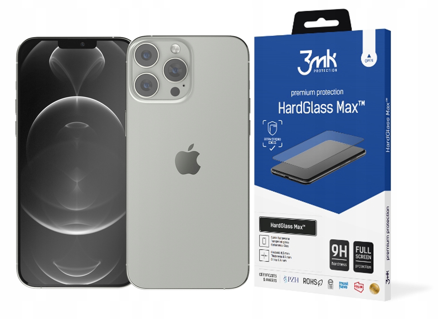 3MK Hardglass Max Sklo pro iPhone 13 Pro Max