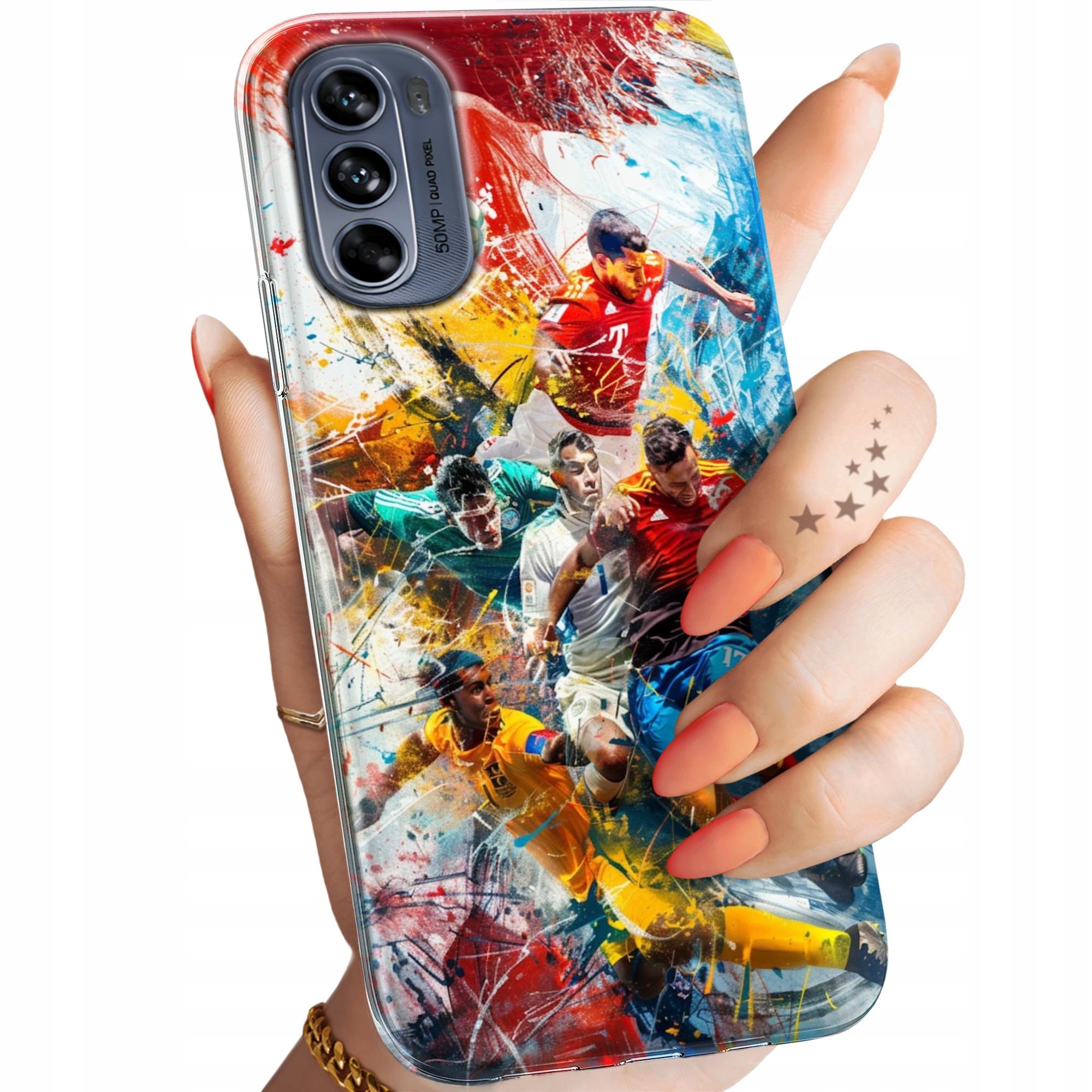 Etui Do Motorola Moto G62 5G Euro 2024 Piłkarskie Sportowe Obudowa