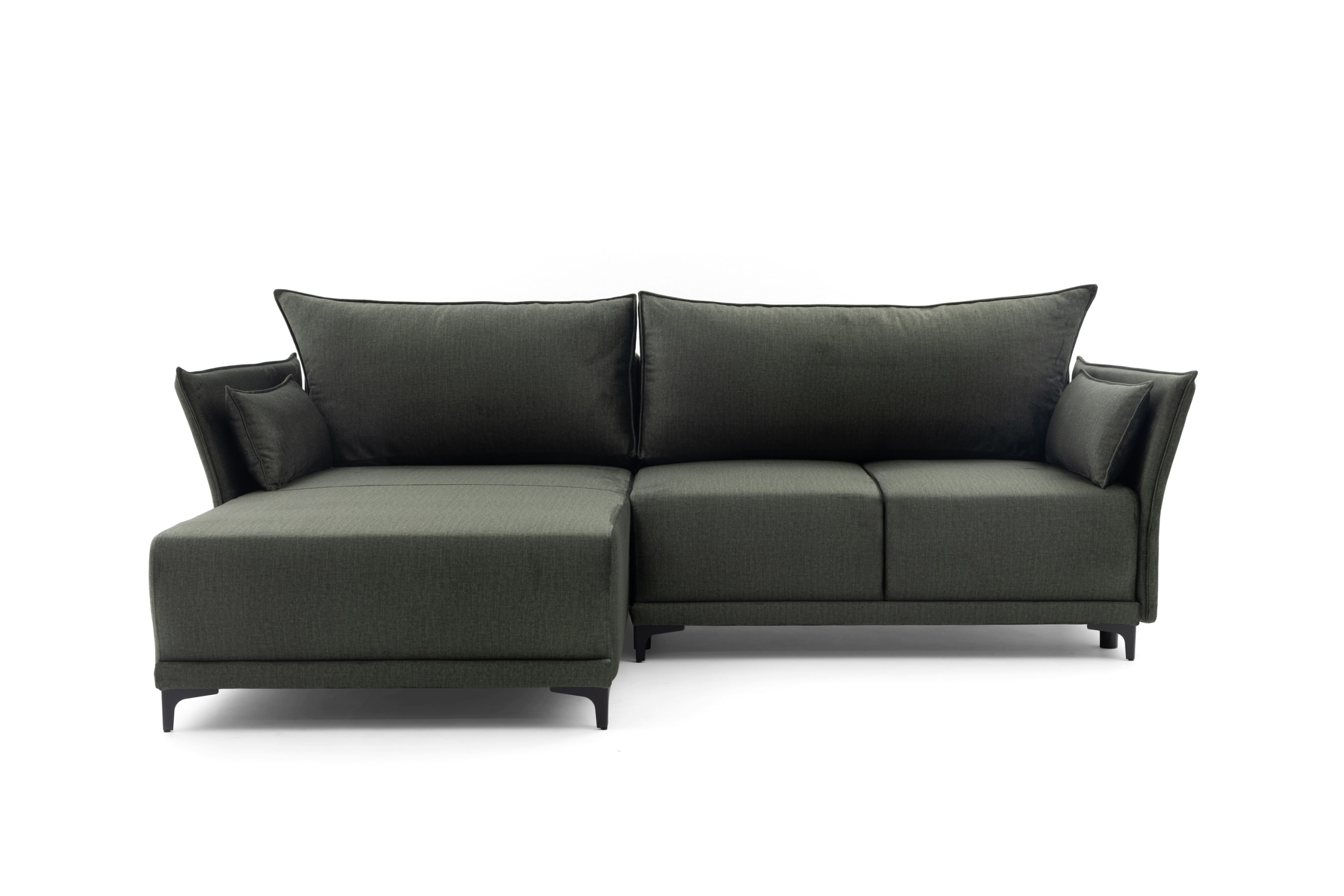 Rohová Sedací Souprava Selva s funkcí spaní Kompaktnost Kontejner