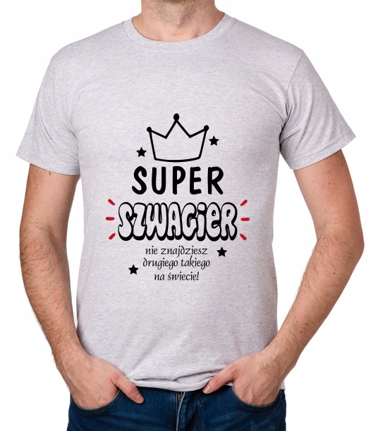 

koszulka Dla Szwagra Super Szwagier prezent