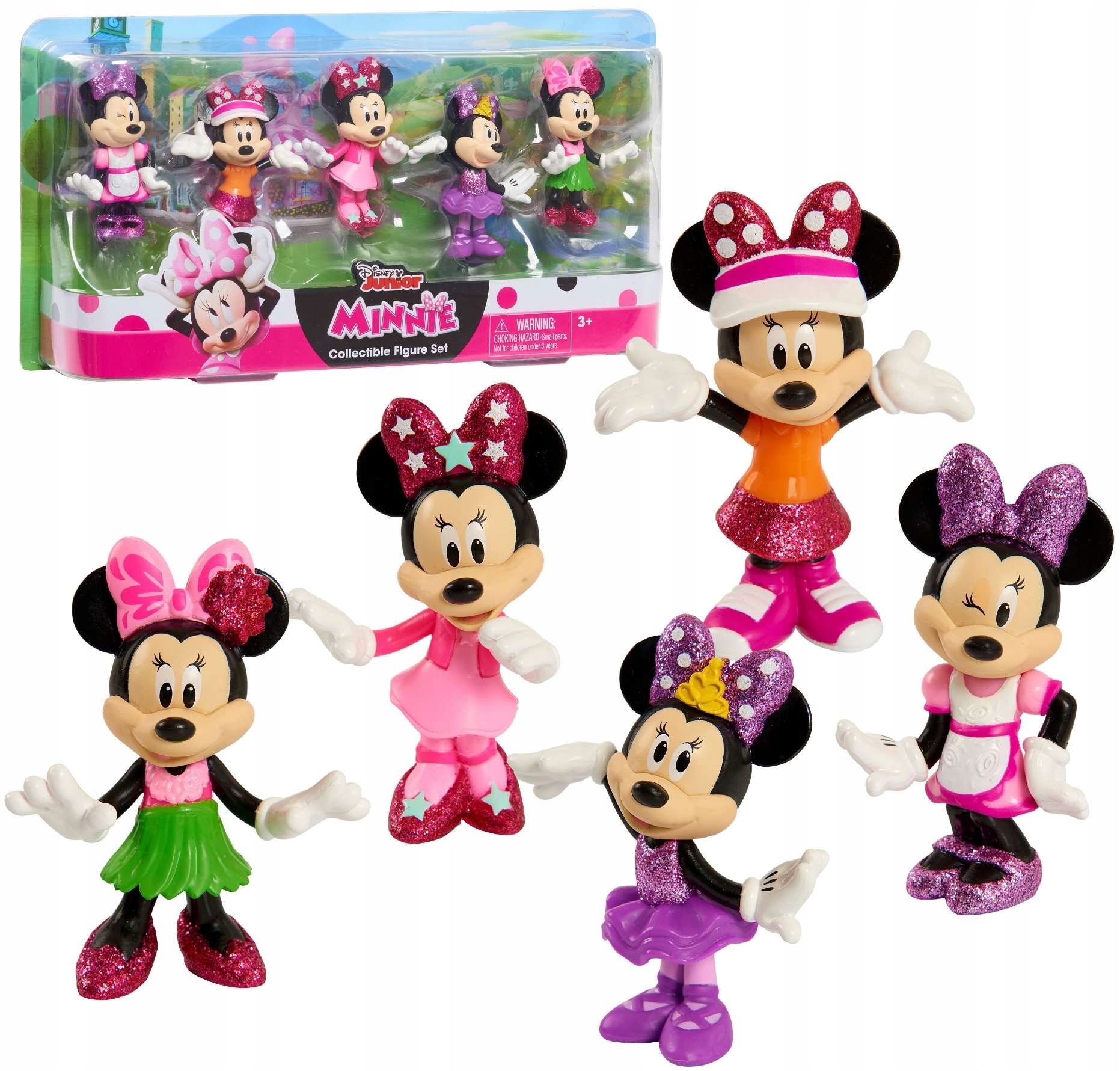 

Disney Myszka Minnie Mini Zestaw 5 Figurek Figurki