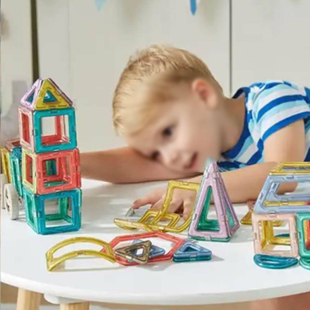 ZABAWKA KLOCKI MAGNETYCZNE MAGICAL MAGNET ZABAWKI PREZENT DLA DZIECI Marka bez marki