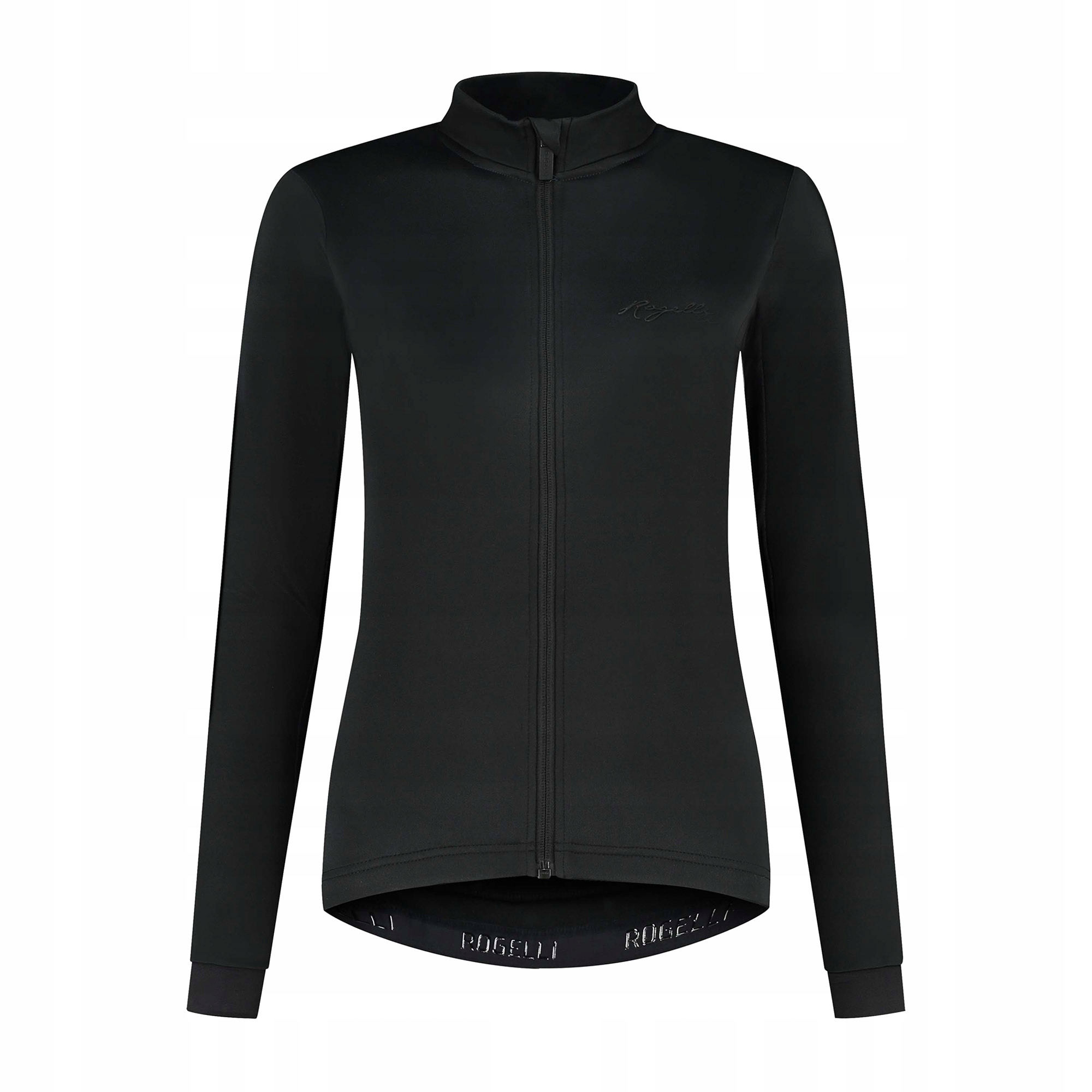 Dámský cyklistický longsleeve Rogelli Core black S